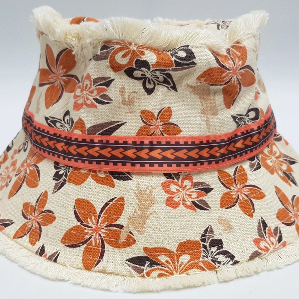 Disney Moana Floral Frayed Bucket Hat – One Size - Picture 3 of 5